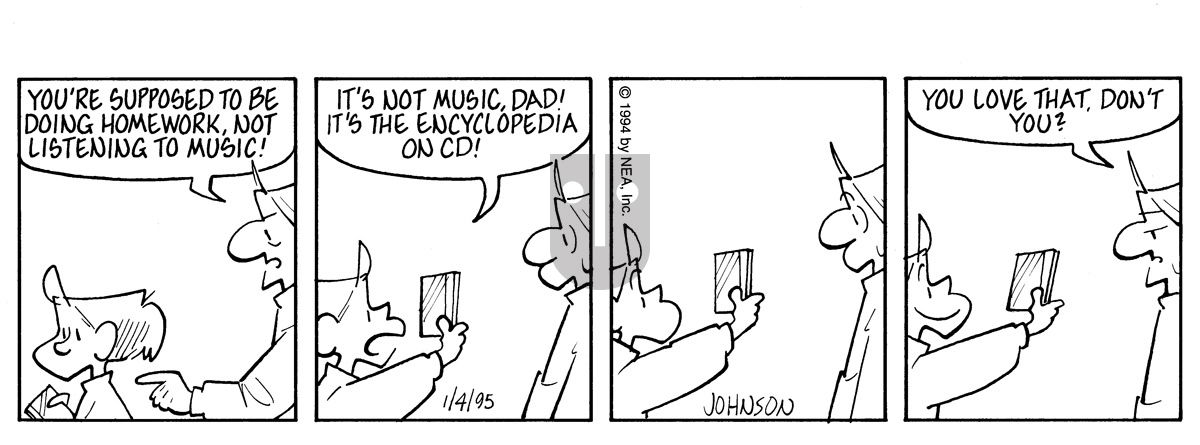 Arlo and Janis - Wednesday January 4, 1995 Comic Strip