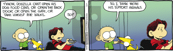 The Buckets on Thursday June 21, 2018 Comic Strip