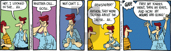 The Buckets on Wednesday April 20, 2011 Comic Strip