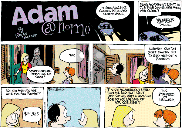 Adam@Home on Sunday October 4, 1998 Comic Strip