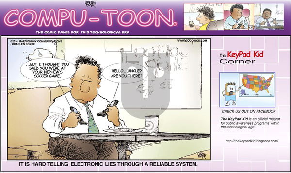 Compu-toon on Sunday March 23, 2014 Comic Strip