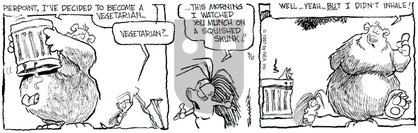 The Grizzwells on Tuesday March 11, 1997 Comic Strip