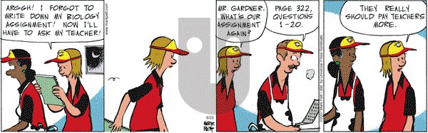 Lucky Cow on Wednesday May 23, 2007 Comic Strip