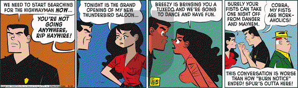 Rip Haywire on Wednesday March 19, 2014 Comic Strip