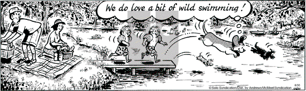 Fred Basset on Monday August 30, 2021 Comic Strip