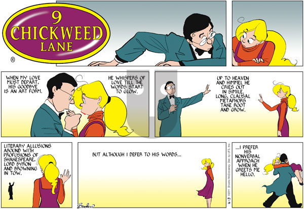 9 Chickweed Lane on Sunday April 3, 2011 Comic Strip