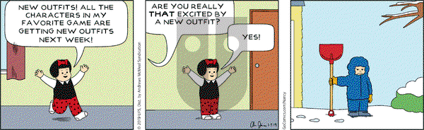 Nancy - Tuesday January 8, 2019 Comic Strip