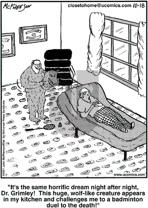 Close to Home on Thursday October 18, 2001 Comic Strip