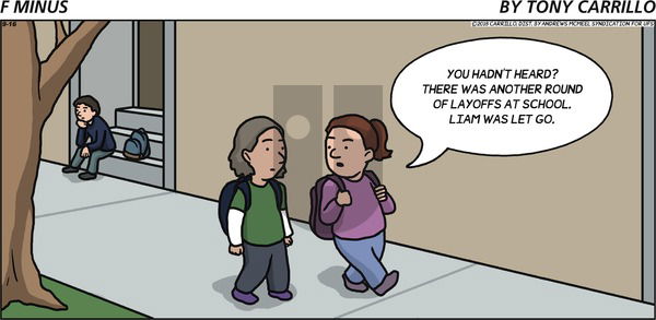 F Minus on Sunday September 16, 2018 Comic Strip