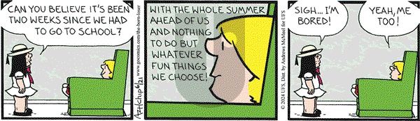 The Born Loser on Friday June 21, 2024 Comic Strip