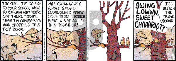 DeFlocked on Friday August 29, 2014 Comic Strip