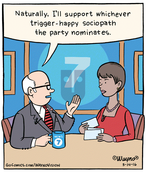WaynoVision on Monday October 28, 2024 Comic Strip