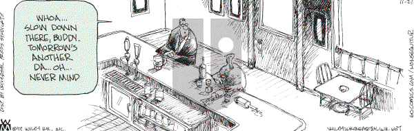 Non Sequitur - Wednesday November 21, 2007 Comic Strip