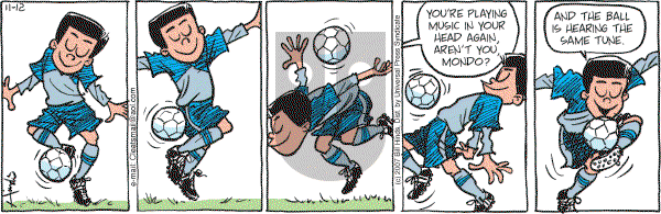 Cleats - Monday November 12, 2007 Comic Strip