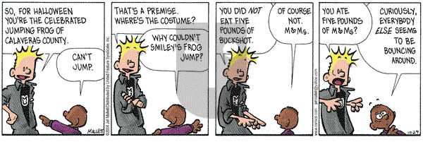Frazz on Friday October 29, 2004 Comic Strip