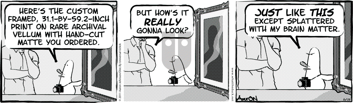 W.T. Duck - Tuesday December 12, 2023 Comic Strip