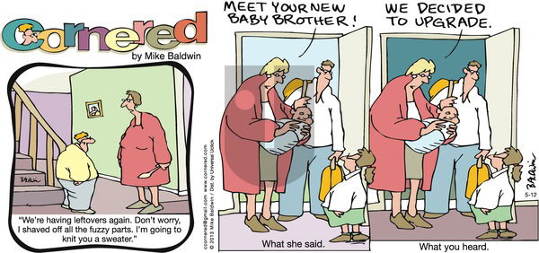 Cornered on Sunday May 12, 2013 Comic Strip