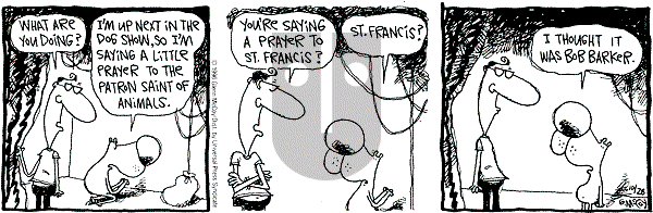 The Duplex on Monday October 28, 1996 Comic Strip