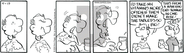 Drabble on Saturday May 15, 2004 Comic Strip