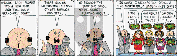 Cathy Classics on Tuesday January 2, 2001 Comic Strip