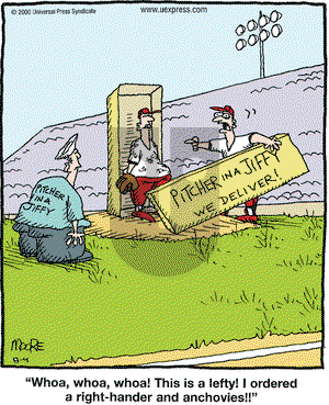 In the Bleachers on Friday August 4, 2000 Comic Strip