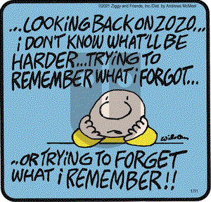 Ziggy on Monday January 11, 2021 Comic Strip