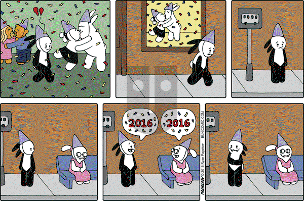 Buni on Monday January 4, 2016 Comic Strip