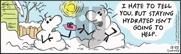 Frank and Ernest on Saturday December 22, 2018 Comic Strip