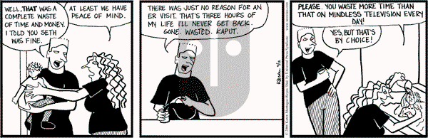 Clear Blue Water on Wednesday April 12, 2006 Comic Strip