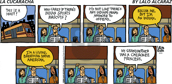 La Cucaracha on Sunday May 23, 2004 Comic Strip