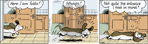 Fred Basset on Friday November 11, 2011 Comic Strip