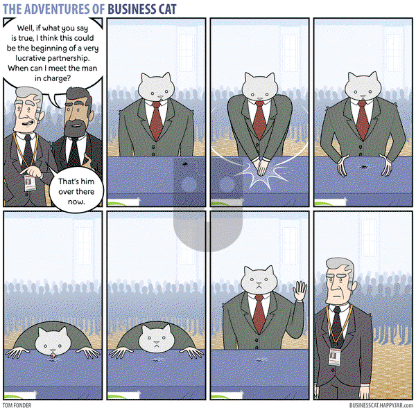 The Adventures of Business Cat - Monday November 23, 2015 Comic Strip