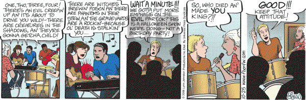 For Better or For Worse - Wednesday October 25, 2006 Comic Strip