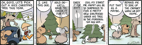 DeFlocked on Monday December 2, 2013 Comic Strip