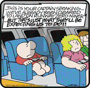 Ziggy on Saturday January 9, 2016 Comic Strip