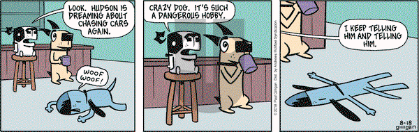 Pooch Cafe - Saturday August 18, 2018 Comic Strip