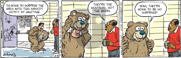 Cleats - Thursday February 8, 2007 Comic Strip