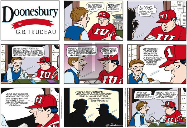 Doonesbury on Sunday October 15, 2000 Comic Strip