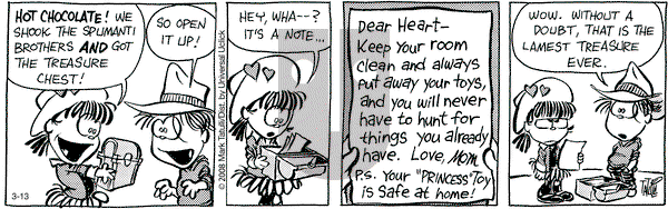 Heart of the City on Friday March 13, 2015 Comic Strip