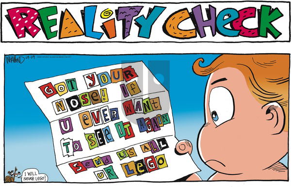 Reality Check on Sunday September 19, 2021 Comic Strip