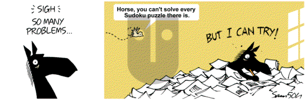 Dark Side of the Horse on Monday March 7, 2016 Comic Strip