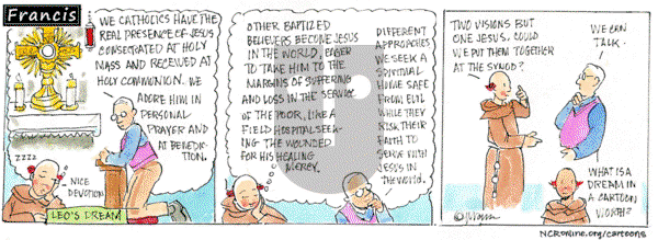 Francis - Thursday September 21, 2023 Comic Strip