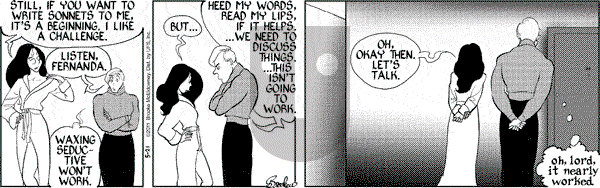 9 Chickweed Lane on Saturday May 21, 2011 Comic Strip
