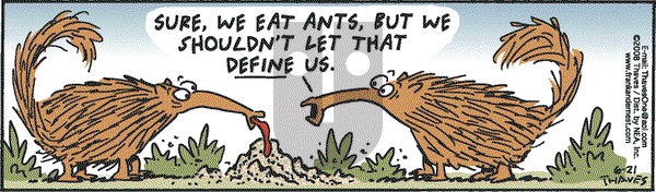 Frank and Ernest on Saturday June 21, 2008 Comic Strip