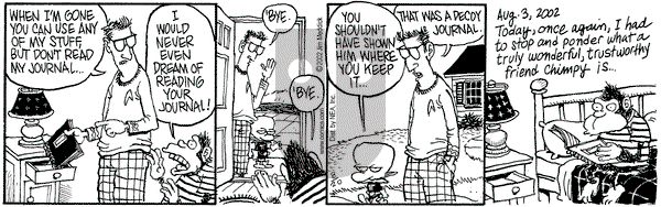 Monty on Tuesday November 19, 2002 Comic Strip