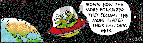 Frank and Ernest on Saturday August 24, 2019 Comic Strip