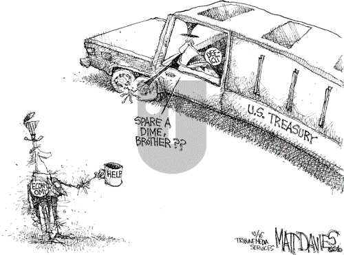 Matt Davies on Wednesday November 17, 2010 Comic Strip