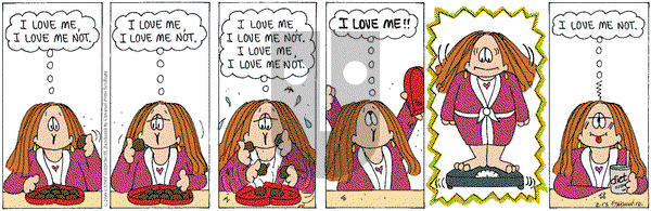 Cathy Classics on Saturday February 13, 1999 Comic Strip