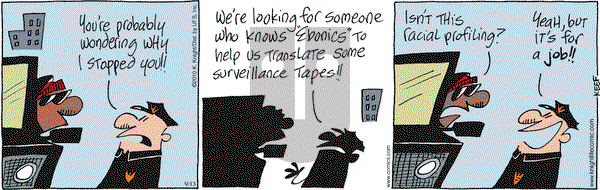 The Knight Life on Monday September 13, 2010 Comic Strip