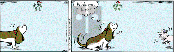 Fred Basset on Wednesday December 24, 2014 Comic Strip
